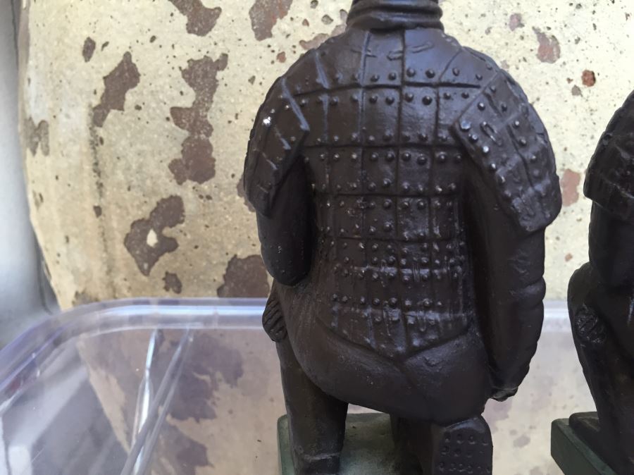 Pair Of Bronzed Asian Bookends [Photo 10]