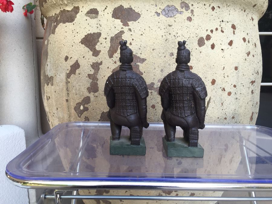 Pair Of Bronzed Asian Bookends [Photo 14]