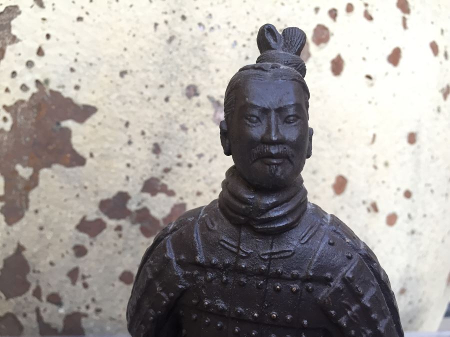 Pair Of Bronzed Asian Bookends [Photo 8]