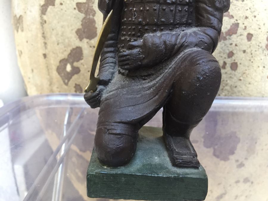 Pair Of Bronzed Asian Bookends [Photo 5]