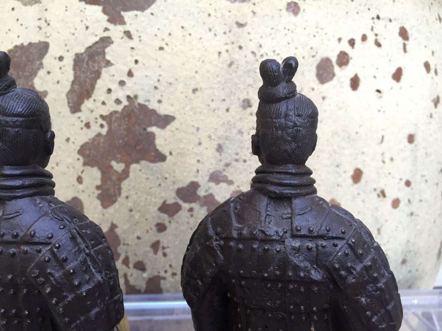 Pair Of Bronzed Asian Bookends [Photo 12]