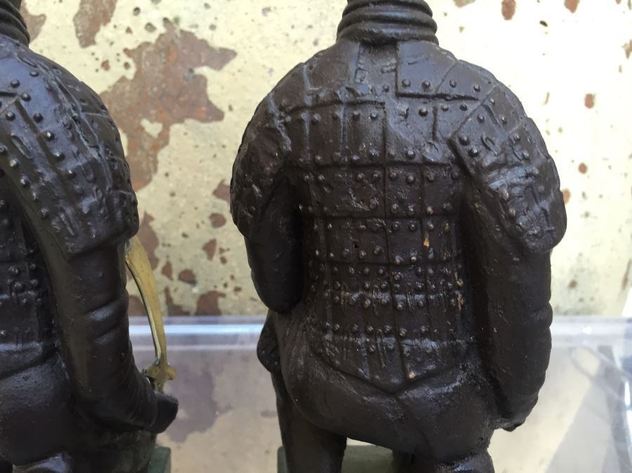 Pair Of Bronzed Asian Bookends [Photo 11]