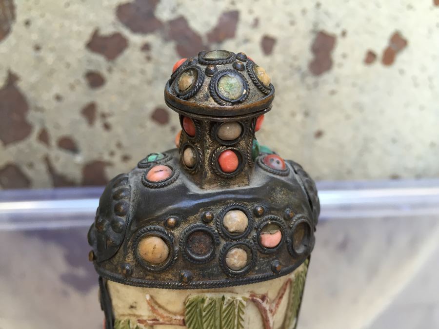 Old Hand Made Snuff Bottle [Photo 8]