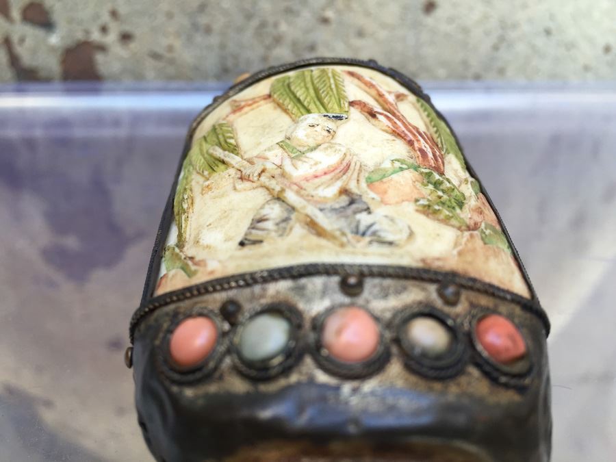 Old Hand Made Snuff Bottle [Photo 14]