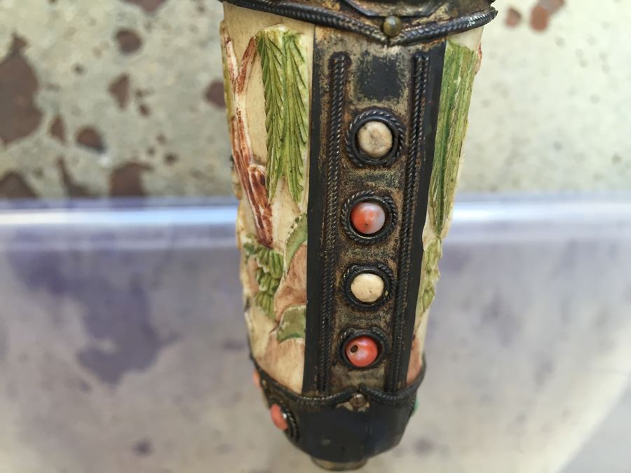 Old Hand Made Snuff Bottle [Photo 12]