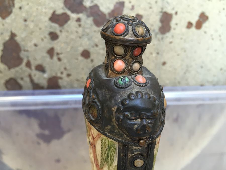 Old Hand Made Snuff Bottle [Photo 6]