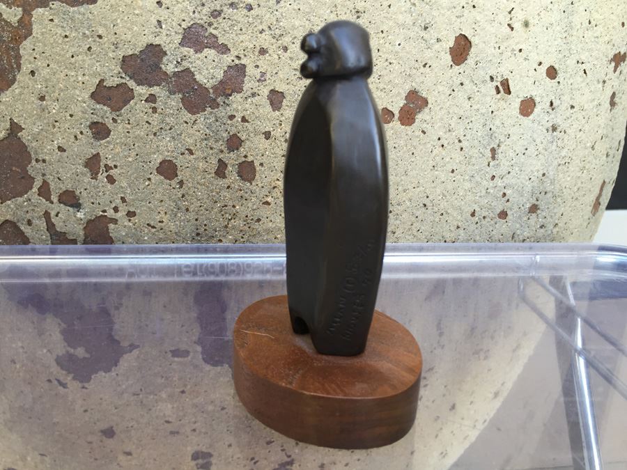 Allan Houser (1914-1994) Bronze Of Mother And Child 3/30 Chiricahua Apache Sculptor Santa Fe 1970 [Photo 8]