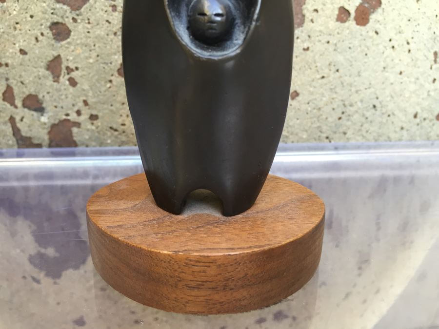 Allan Houser (1914-1994) Bronze Of Mother And Child 3/30 Chiricahua Apache Sculptor Santa Fe 1970 [Photo 5]