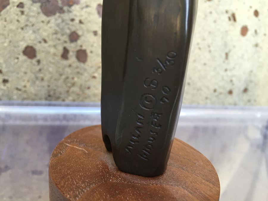 Allan Houser (1914-1994) Bronze Of Mother And Child 3/30 Chiricahua Apache Sculptor Santa Fe 1970 [Photo 11]