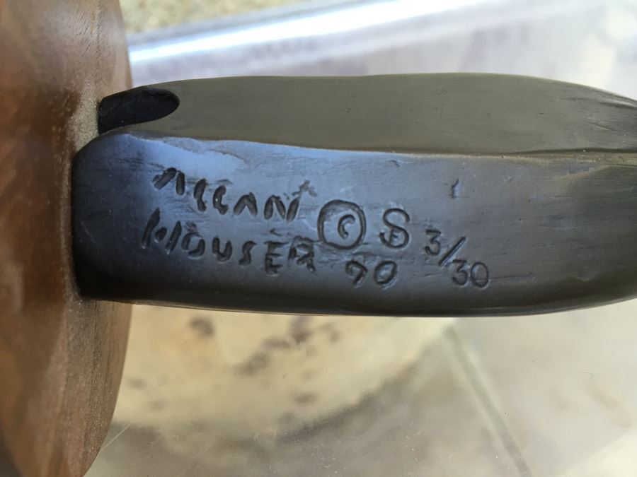 Allan Houser (1914-1994) Bronze Of Mother And Child 3/30 Chiricahua Apache Sculptor Santa Fe 1970 [Photo 12]