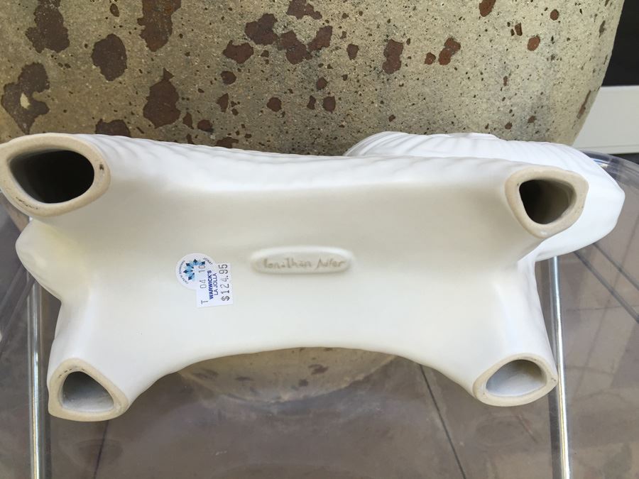 Jonathan Adler Ceramic Lion Sculpture  [Photo 10]