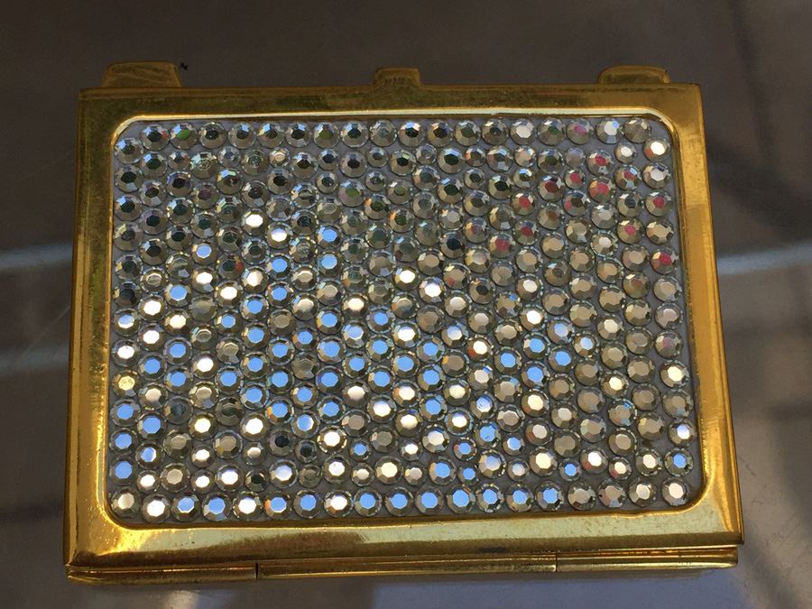 Judith Leiber Gold Tone Hinged Portable Picture Frame [Photo 2]