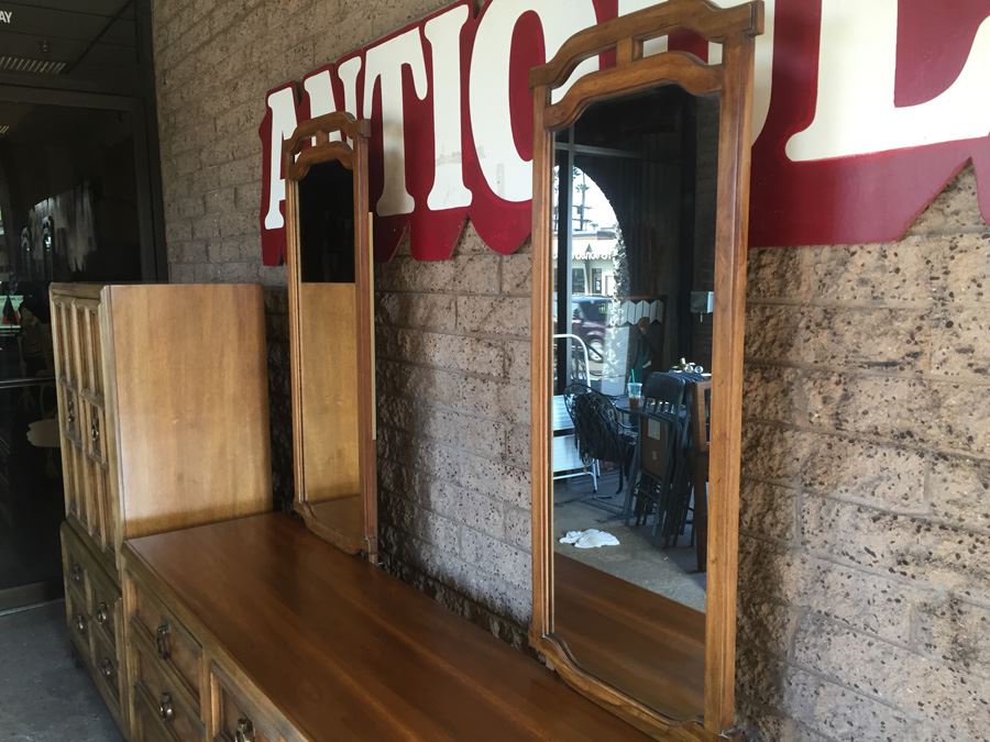 Thomasville Mid-Century 4-Piece Bedroom Set Hollywood Regency Chinoiserie [Photo 21]