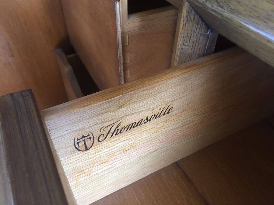 Thomasville Mid-Century 4-Piece Bedroom Set Hollywood Regency Chinoiserie [Photo 26]