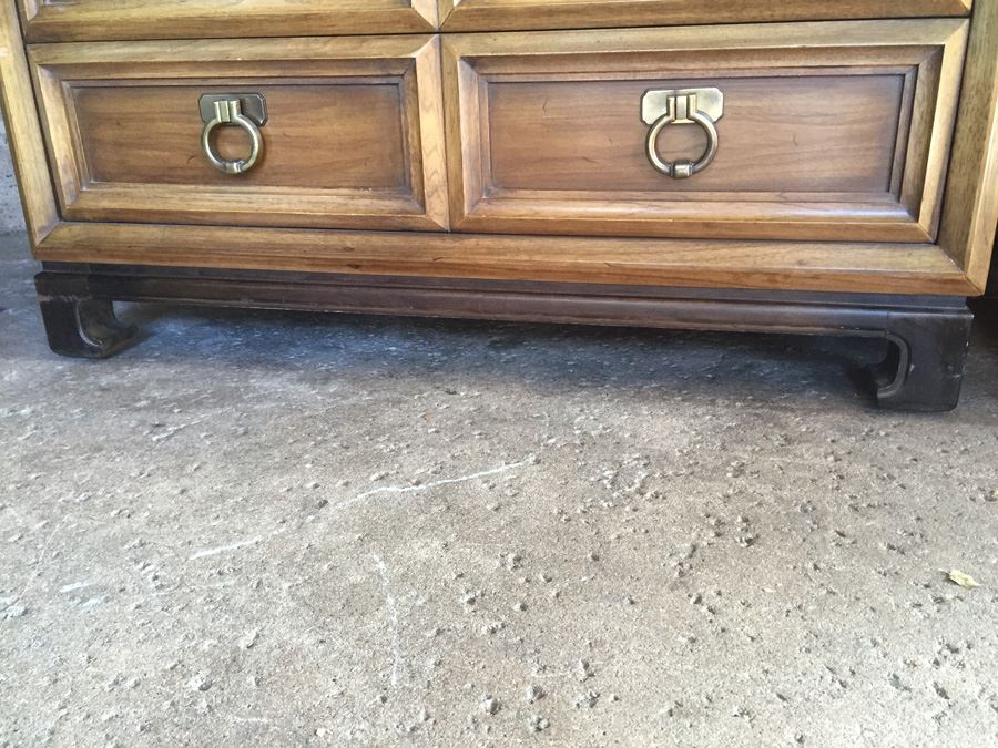 Thomasville Mid-Century 4-Piece Bedroom Set Hollywood Regency Chinoiserie [Photo 15]