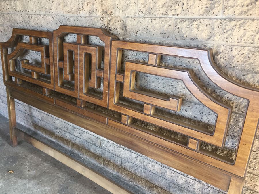 Thomasville Mid-Century 4-Piece Bedroom Set Hollywood Regency Chinoiserie [Photo 36]