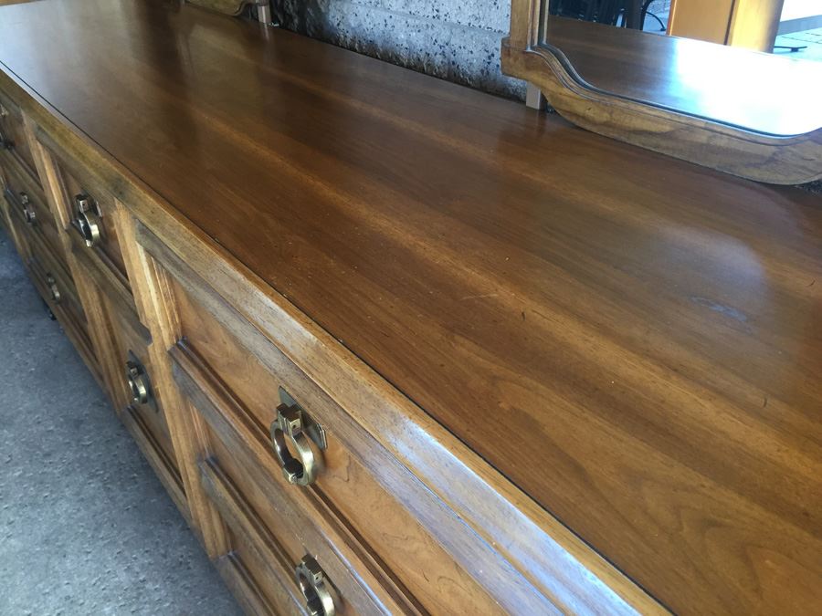 Thomasville Mid-Century 4-Piece Bedroom Set Hollywood Regency Chinoiserie [Photo 11]