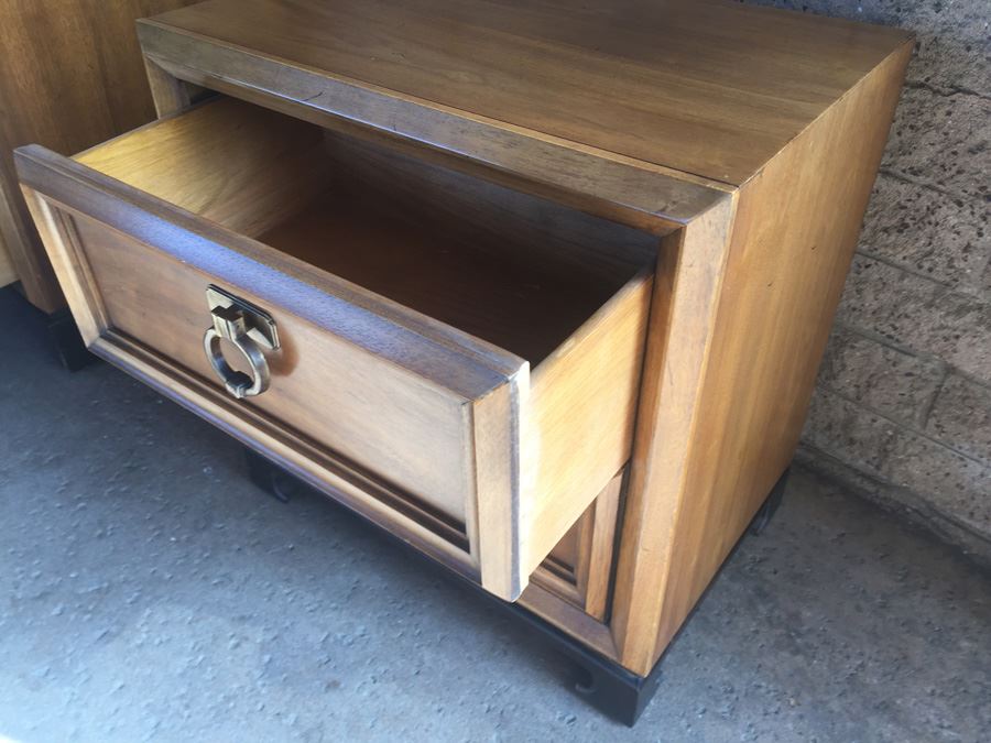 Thomasville Mid-Century 4-Piece Bedroom Set Hollywood Regency Chinoiserie [Photo 34]