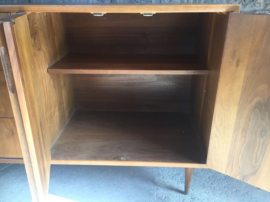 Mid-Century Modern Walnut Veneer Buffet [Photo 13]