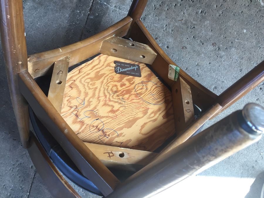 Mid-Century Modern Desk Chair By Dinwoodey's Salt Lake City [Photo 7]