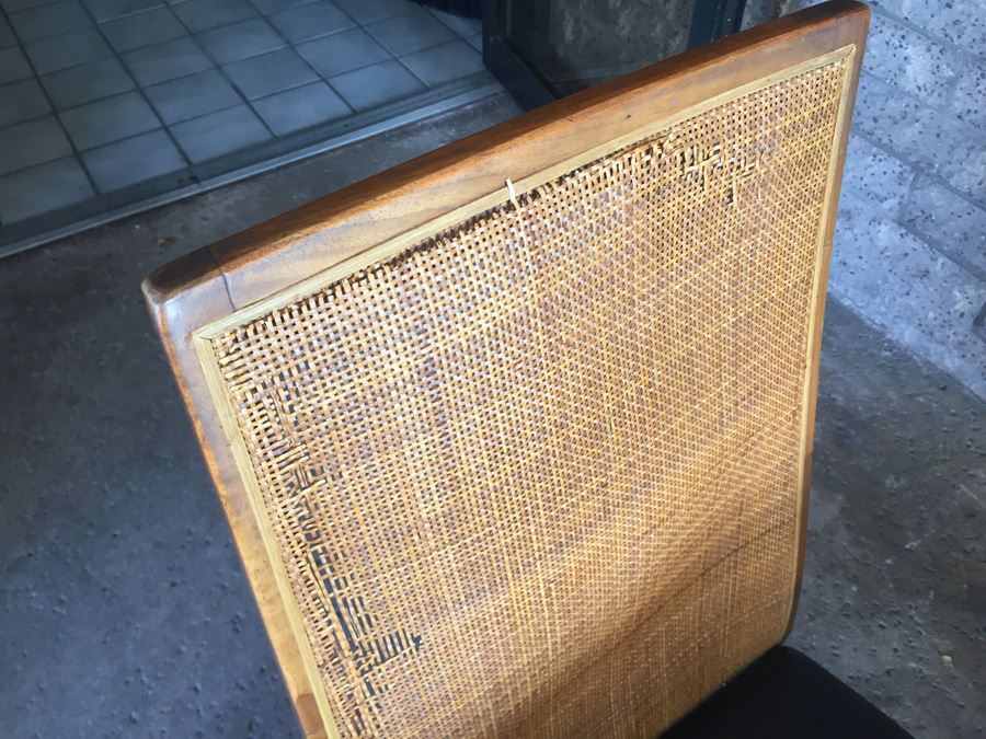 Mid-Century Modern Table With 6 Cane Back Chairs By Foster-McDavid Furniture Tampa, Florida [Photo 30]