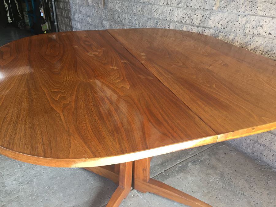 Mid-Century Modern Table With 6 Cane Back Chairs By Foster-McDavid Furniture Tampa, Florida [Photo 7]