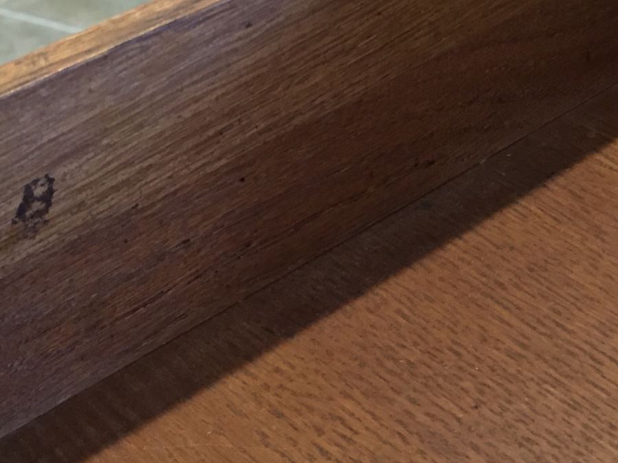 Vintage 1930's Mahogany Flip Top Gateleg Card Table With Drawer [Photo 28]