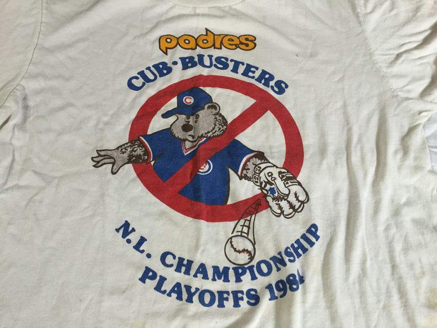 Steve Garvey Signed Baseball And Steve Garvey Signed Child's Baseball Uniform Plus Vintage Padres Shirts [Photo 13]