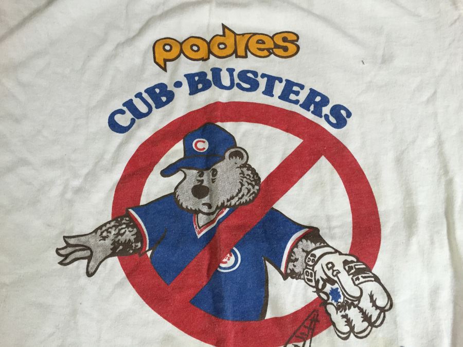 Steve Garvey Signed Baseball And Steve Garvey Signed Child's Baseball Uniform Plus Vintage Padres Shirts [Photo 15]