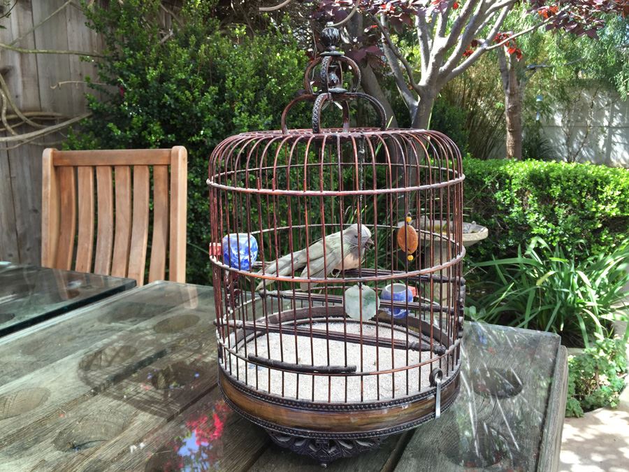 Hong Kong Bird Cage From The 'Bird Market' [Photo 1]