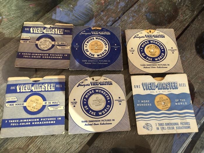 Vintage View-Master With A Great Collection Of Reels Including Disney And Places [Photo 13]