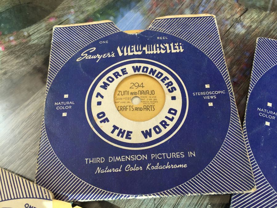Vintage View-Master With A Great Collection Of Reels Including Disney And Places [Photo 11]
