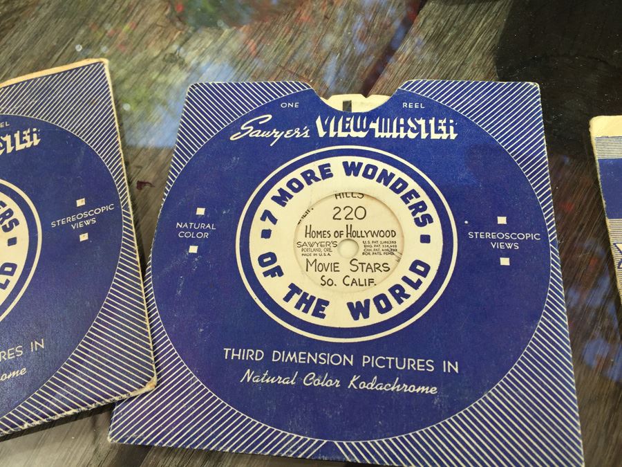 Vintage View-Master With A Great Collection Of Reels Including Disney And Places [Photo 10]