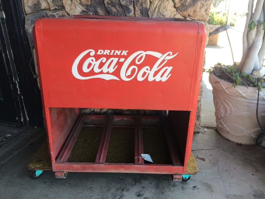 Vintage Coca-Cola Cooler  [Photo 1]