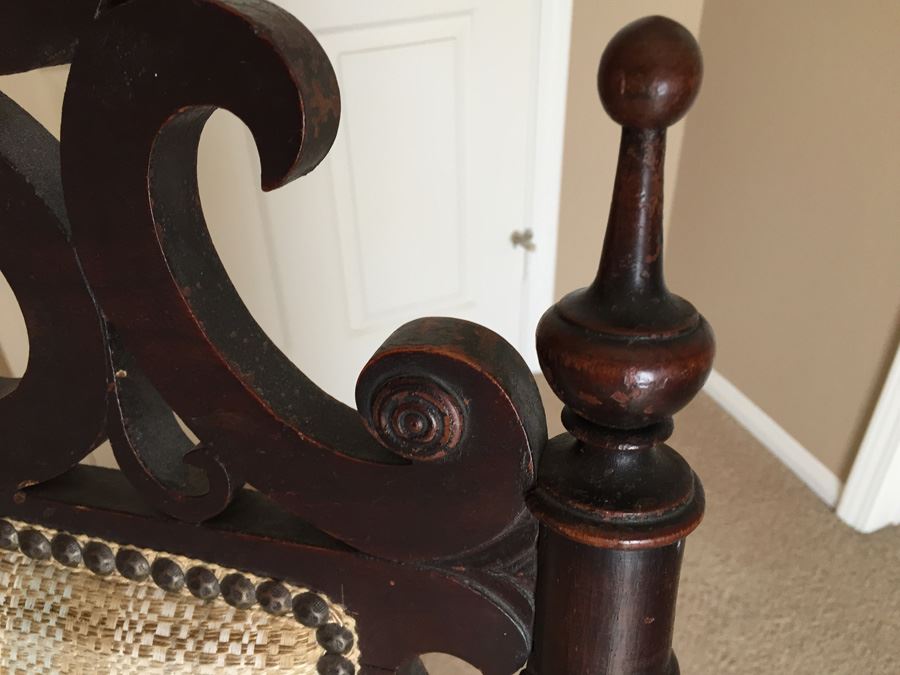 Victorian American Walnut Armchair Appraised $285 In 1983 [Photo 8]