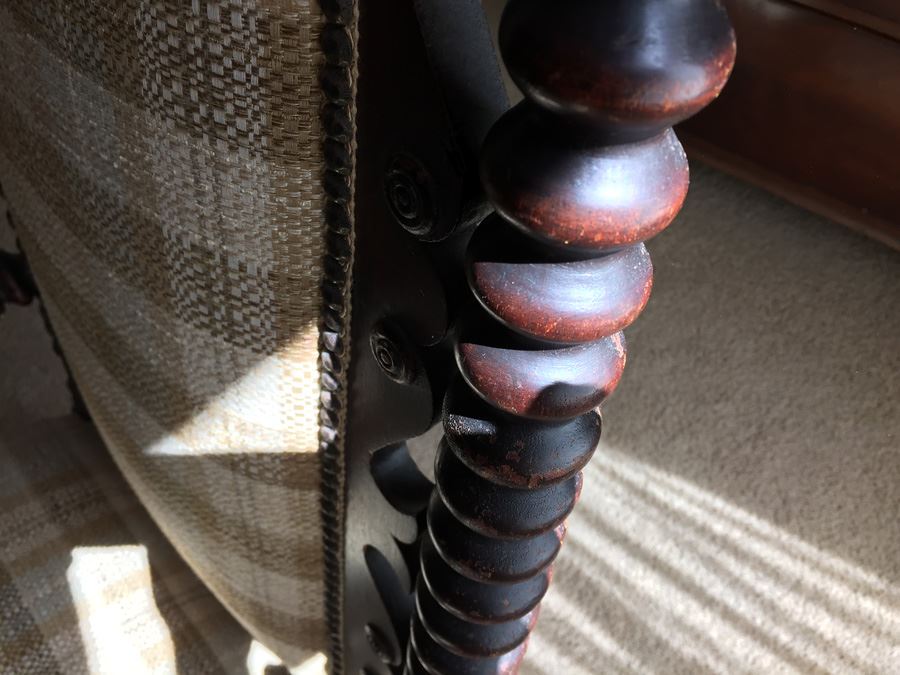 Victorian American Walnut Armchair Appraised $285 In 1983 [Photo 22]