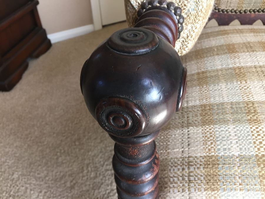 Victorian American Walnut Armchair Appraised $285 In 1983 [Photo 2]