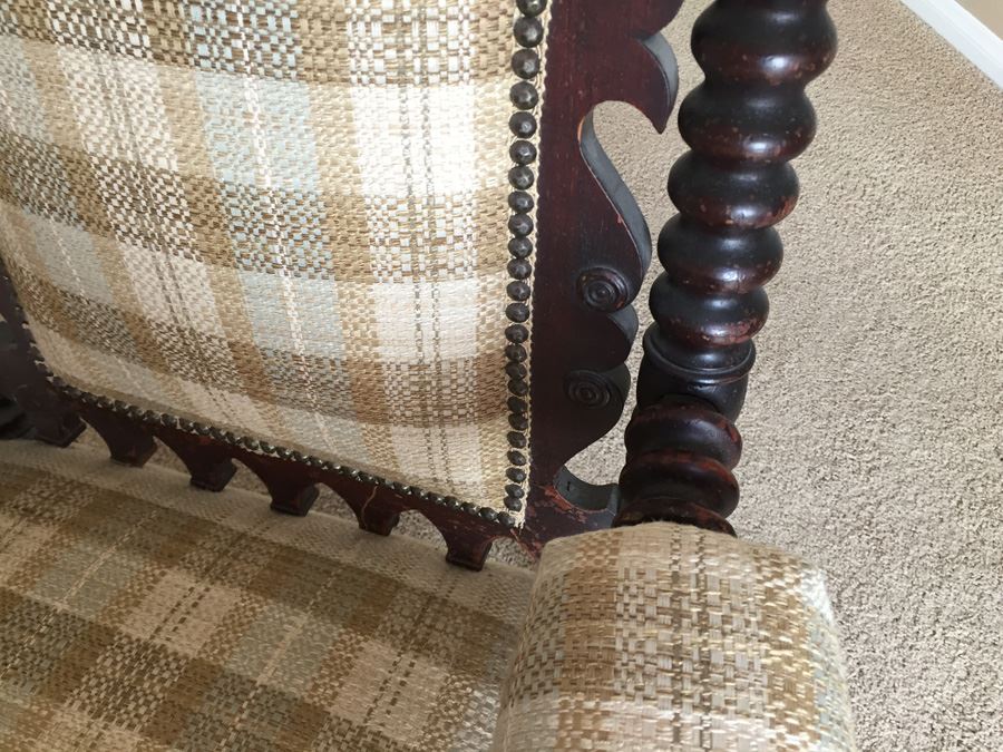 Victorian American Walnut Armchair Appraised $285 In 1983 [Photo 10]