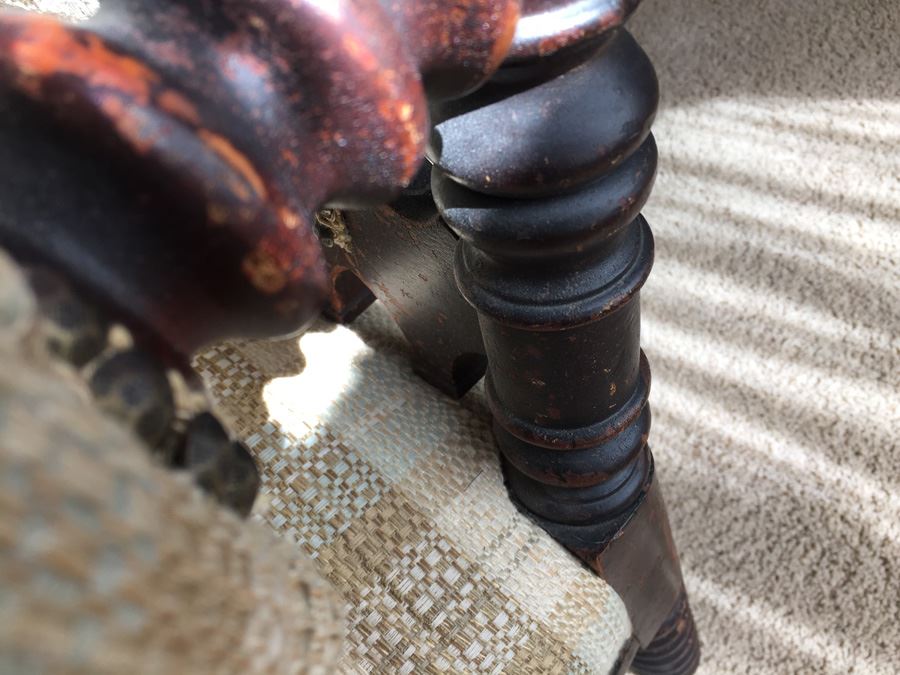 Victorian American Walnut Armchair Appraised $285 In 1983 [Photo 23]