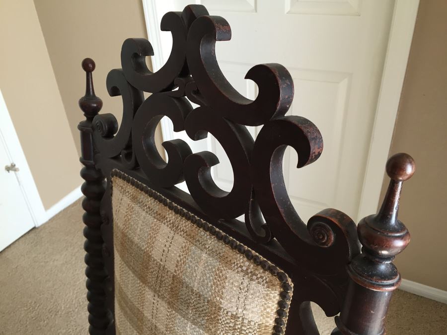 Victorian American Walnut Armchair Appraised $285 In 1983 [Photo 12]