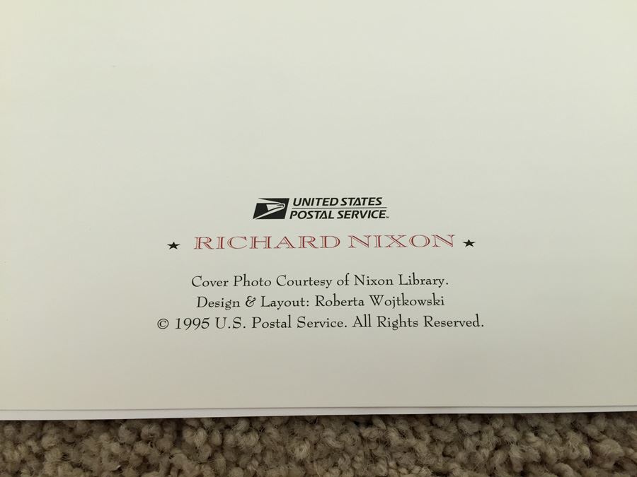 Richard Nixon Lot - Hand Signed Richard Nixon Photograph And Richard Nixon First Day Covers [Photo 24]