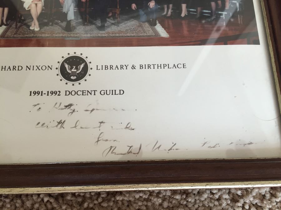 Richard Nixon Lot - Hand Signed Richard Nixon Photograph And Richard Nixon First Day Covers [Photo 7]