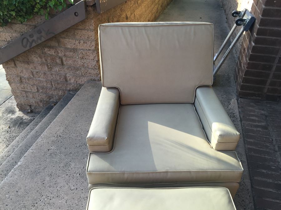 Mid-Century Chair And Ottoman By Dinwoodey's Salt Lake City [Photo 5]