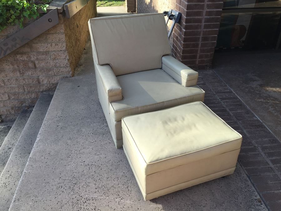 Mid-Century Chair And Ottoman By Dinwoodey's Salt Lake City [Photo 4]