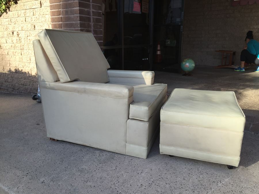 Mid-Century Chair And Ottoman By Dinwoodey's Salt Lake City [Photo 9]