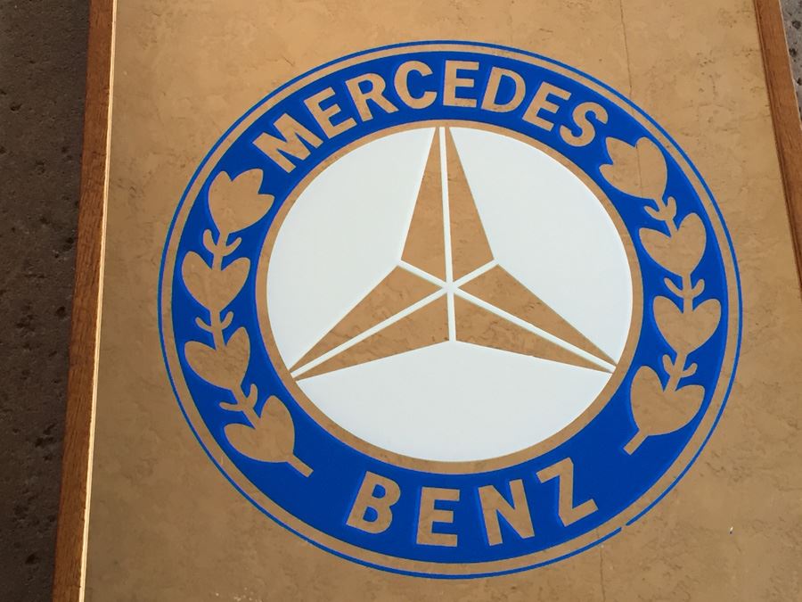 Vintage Mercedes Benz Mirror [Photo 2]