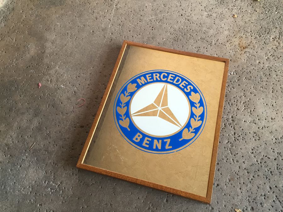 Vintage Mercedes Benz Mirror [Photo 5]