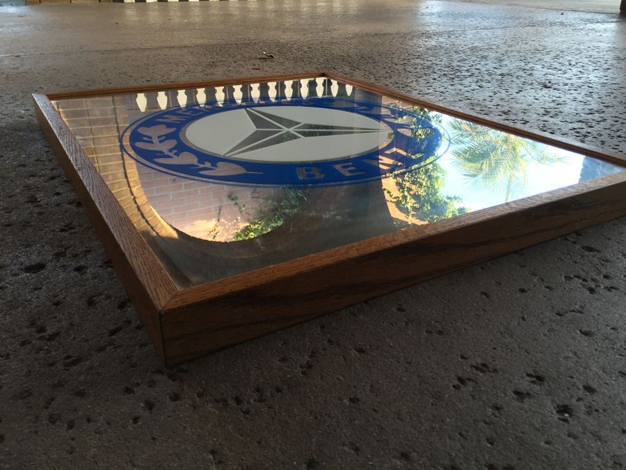 Vintage Mercedes Benz Mirror [Photo 4]