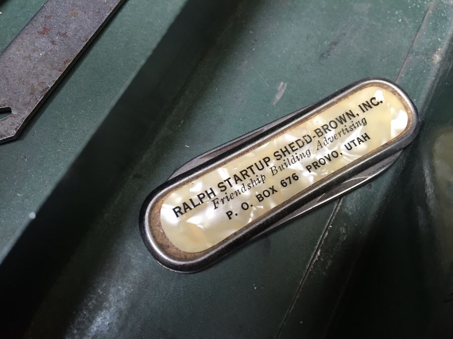 Vintage Green Tackle Tool Box With Tools [Photo 3]