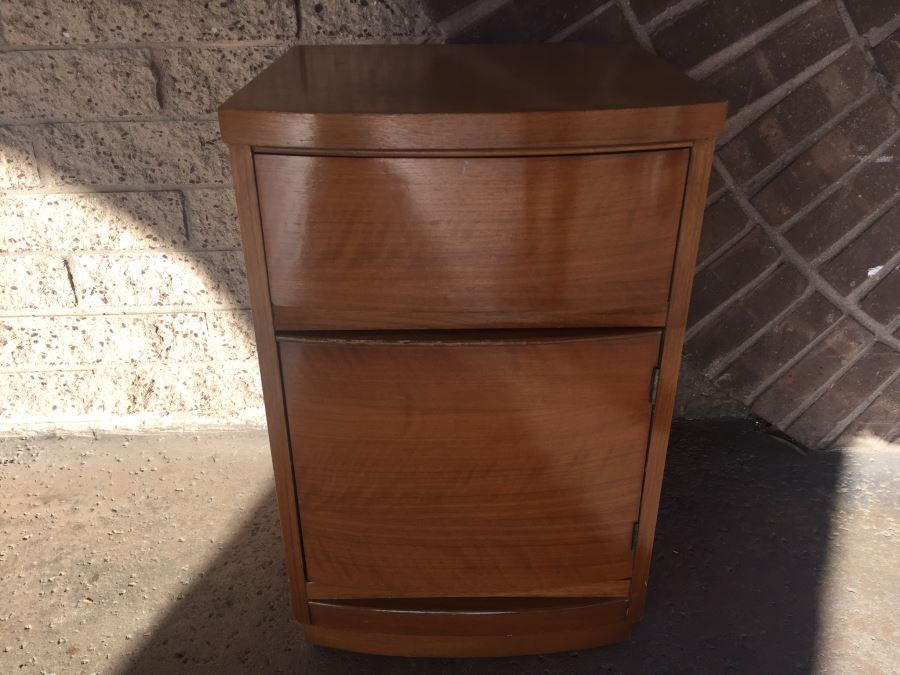 Vintage Wooden Nightstand